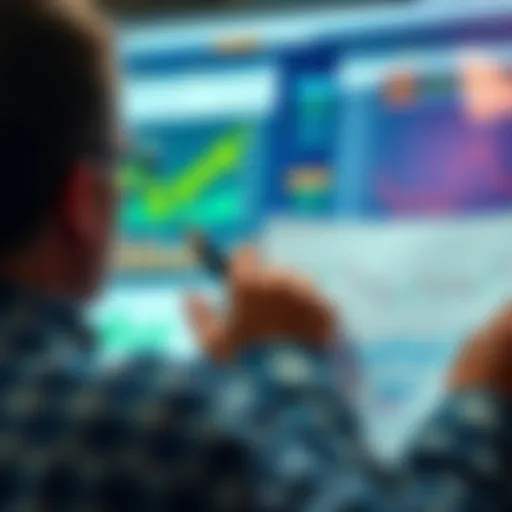 A person reviewing financial charts and planning strategies for wealth accumulation.
