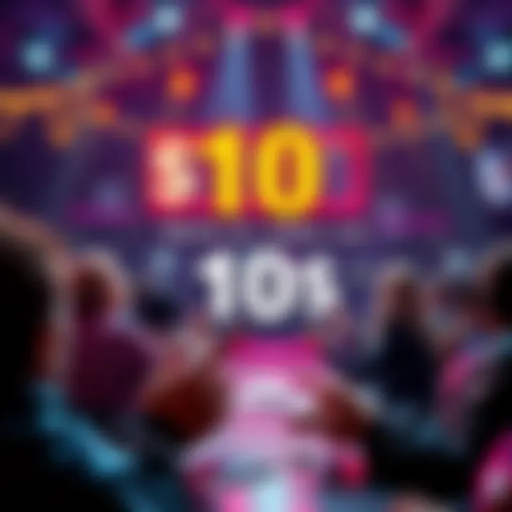 A person guessing answers in a weekly contest for a chance to win money