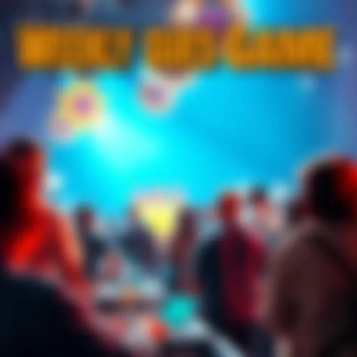 People participating in a guessing game, trying to win rewards through their correct answers.