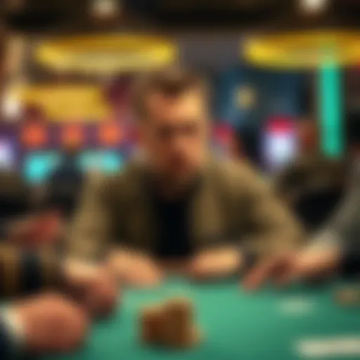 Will Kassouf engages with players at a poker table, showcasing his unique personality during the game