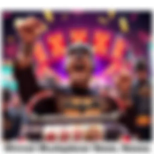 A player celebrating joyfully after winning the TD Jackpot with a Batman-themed choice, expressing surprise and happiness.