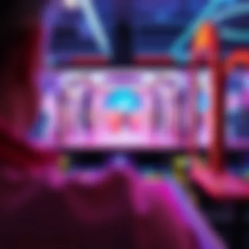 A person focused on a screen showing a limbo game with cash rewards, symbolizing quick earnings on Stake.