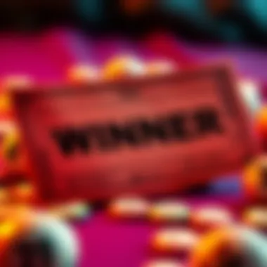 A lottery ticket with the words 'Winner' printed on it, symbolizing a big win of $5000 from a $2 investment.