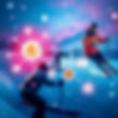 A collage of winter sports events with betting icons representing the 2026 Winter Olympics.