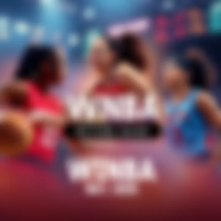 WNBA Betting Guide A graphic featuring WNBA teams and players with betting odds and statistics