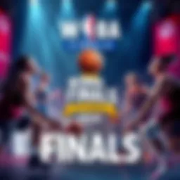 WNBA Finals Betting Preview Graphic showing WNBA Finals teams with betting odds and predictions for October 24, 2026