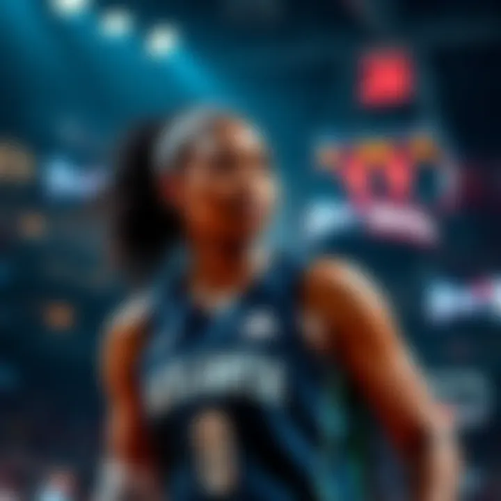 WNBA Finals Matchup Atlanta Dream player ready for the game against Golden State Valkyries in the WNBA Finals
