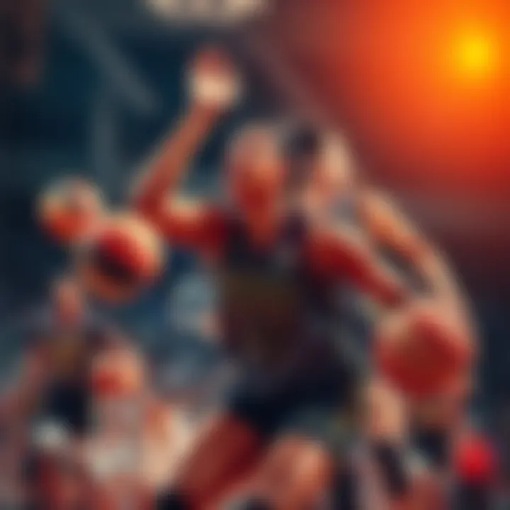 Graphic showing WNBA teams in action with betting odds and predictions for July 23, 2025