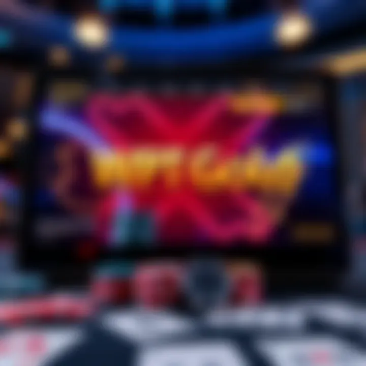 Screen showing the interface of WPT Gold with poker chips and cards in view, representing online gaming integrity issues.