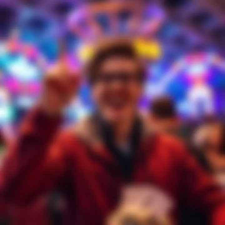 Participant celebrating qualification for WSOP event while wondering about the payout for travel costs