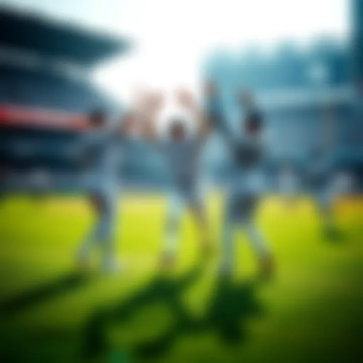 New York Yankees players celebrating on the field after a strong game performance