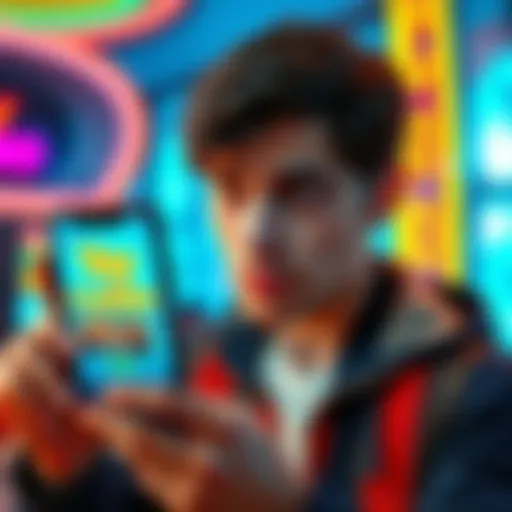 A person looking at a smartphone screen with a confused expression, seeking the daily location of Yay Casino.