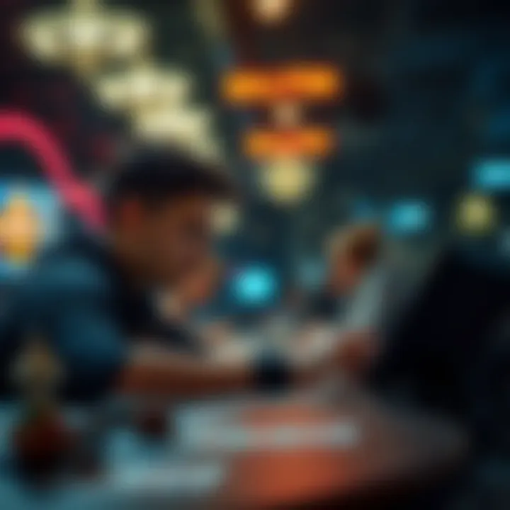 A young man looking pensive while sitting at a table, reflecting on his struggle with gambling addiction after three months of sobriety.