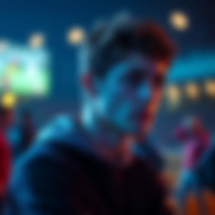 Young Man Reflecting on Betting A 19-year-old man looking thoughtful while sitting alone, symbolizing his struggles with sports betting.